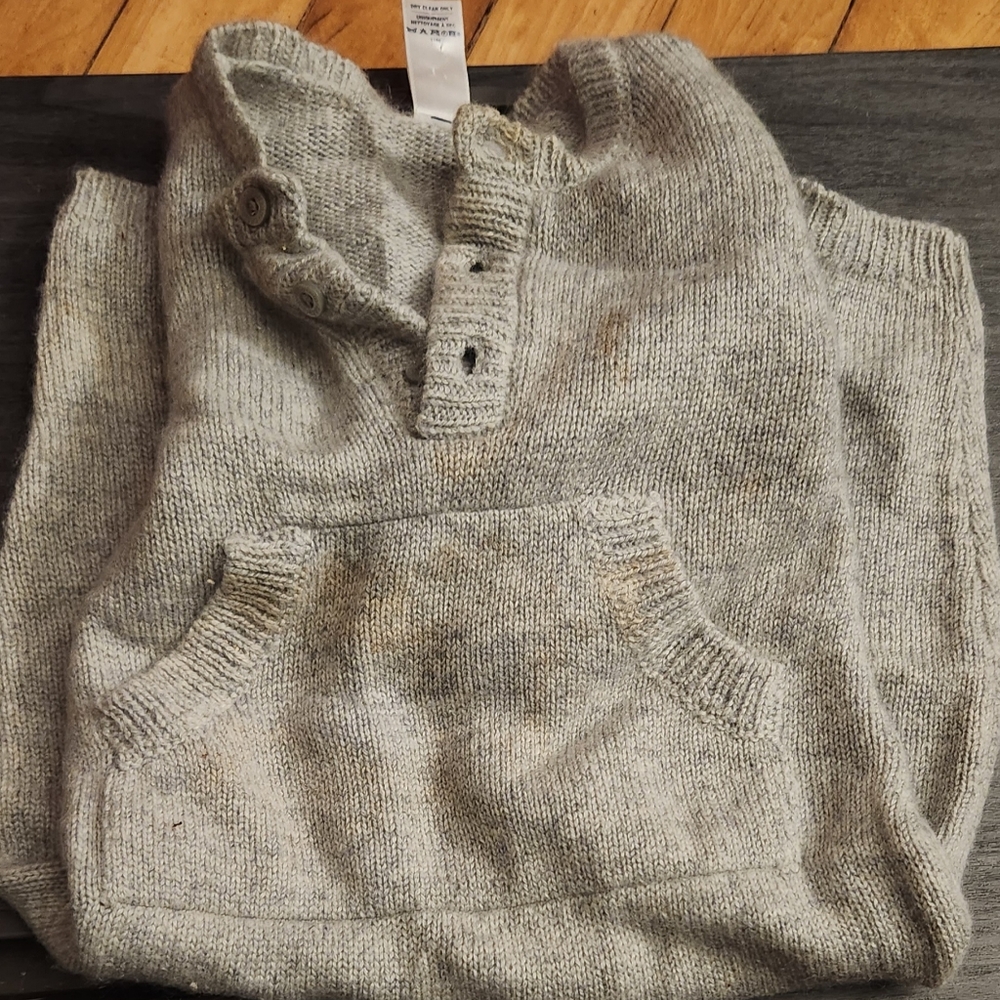 Cashmere onesie.